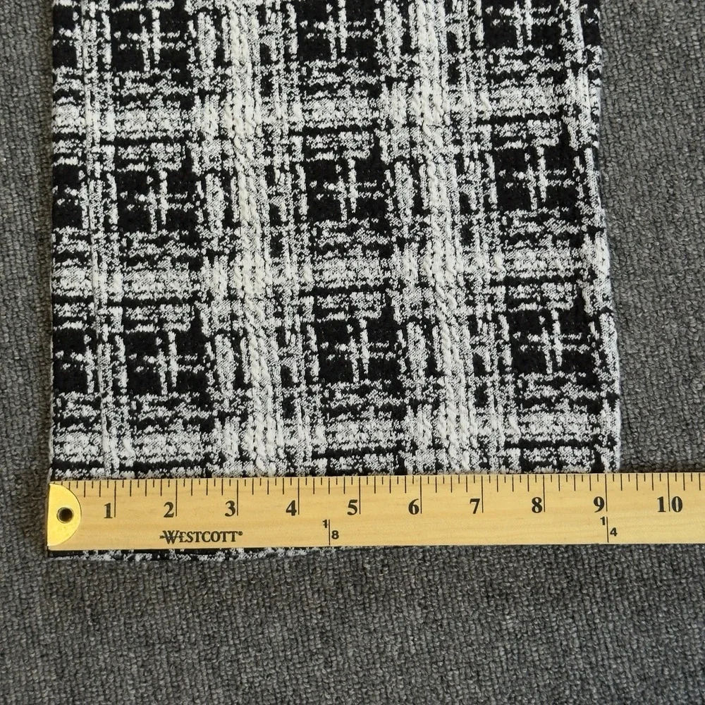 Michael‎ Kors Black & White Tweed Cropped Pants Women's Size Medium Career